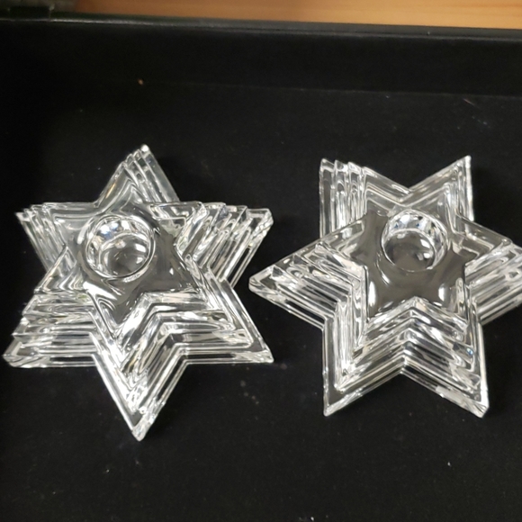 WMF Lead Crystal Candleholders - Picture 6 of 6